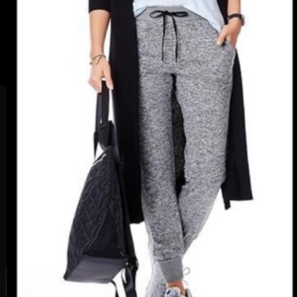 Athleta Flux Jogger 2.0 Pants Black Heather- Size Small - Picture 1 of 7